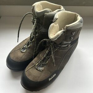 Raichle Hiking Boots Mens Size 14 Brown X-Degree 7 MS Vibram Suede